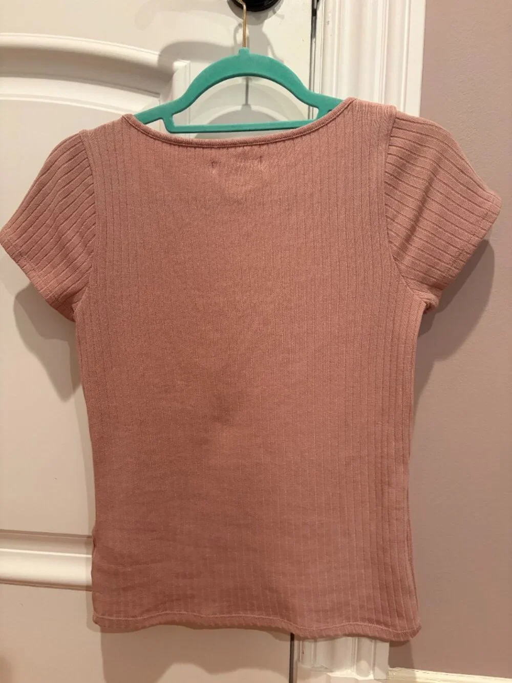 Madewell pink shirt size small